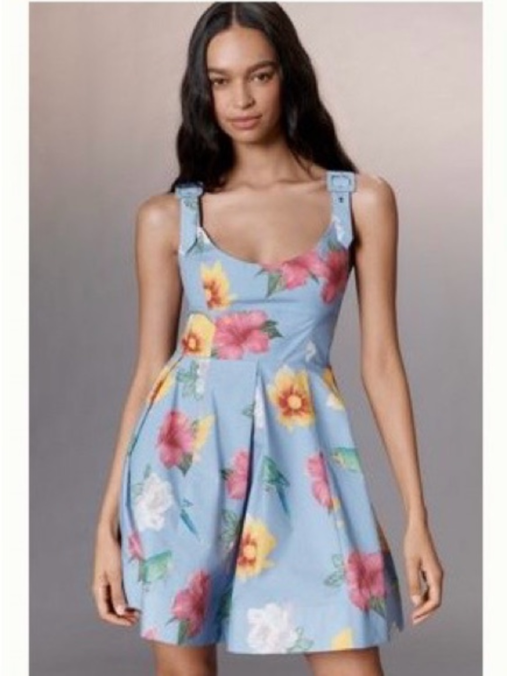 Anthropologie Floral Sundress M